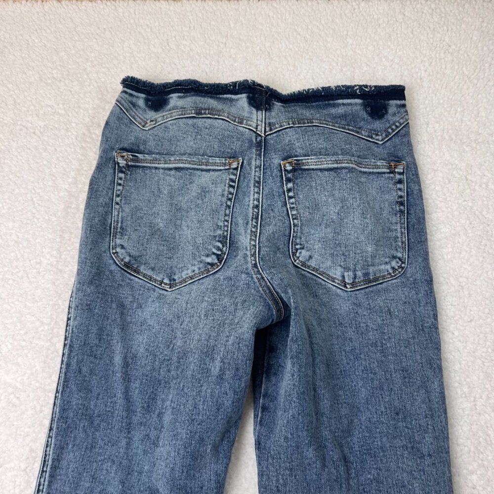 Good American Light Blue Boot Cut Jeans - Picture 6 of 7